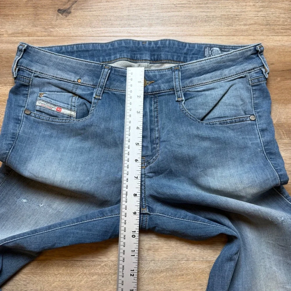 Diesel JoggJeans Womens W29 Blue D-Ollies-NE Slim Stretch Denim Light Wash 069JZ
